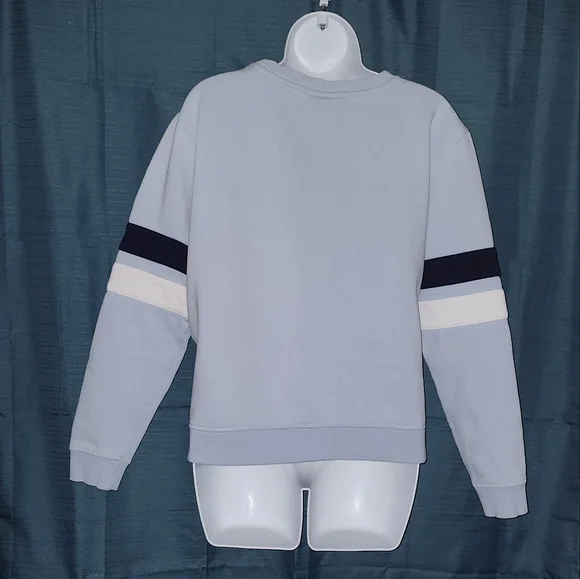 Fila | Women's Blue Sweatshirt - Picture 3 of 4